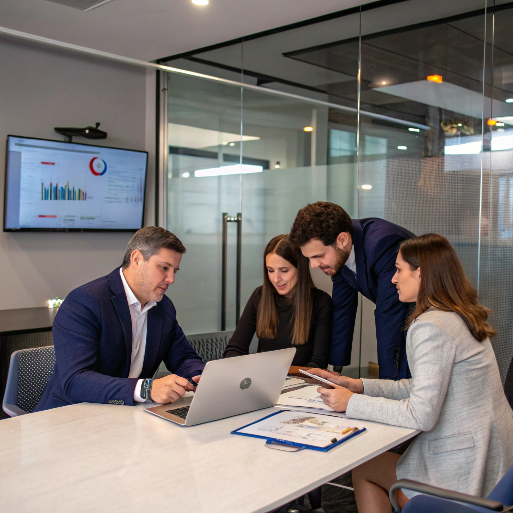 Corporate office environment for advisory